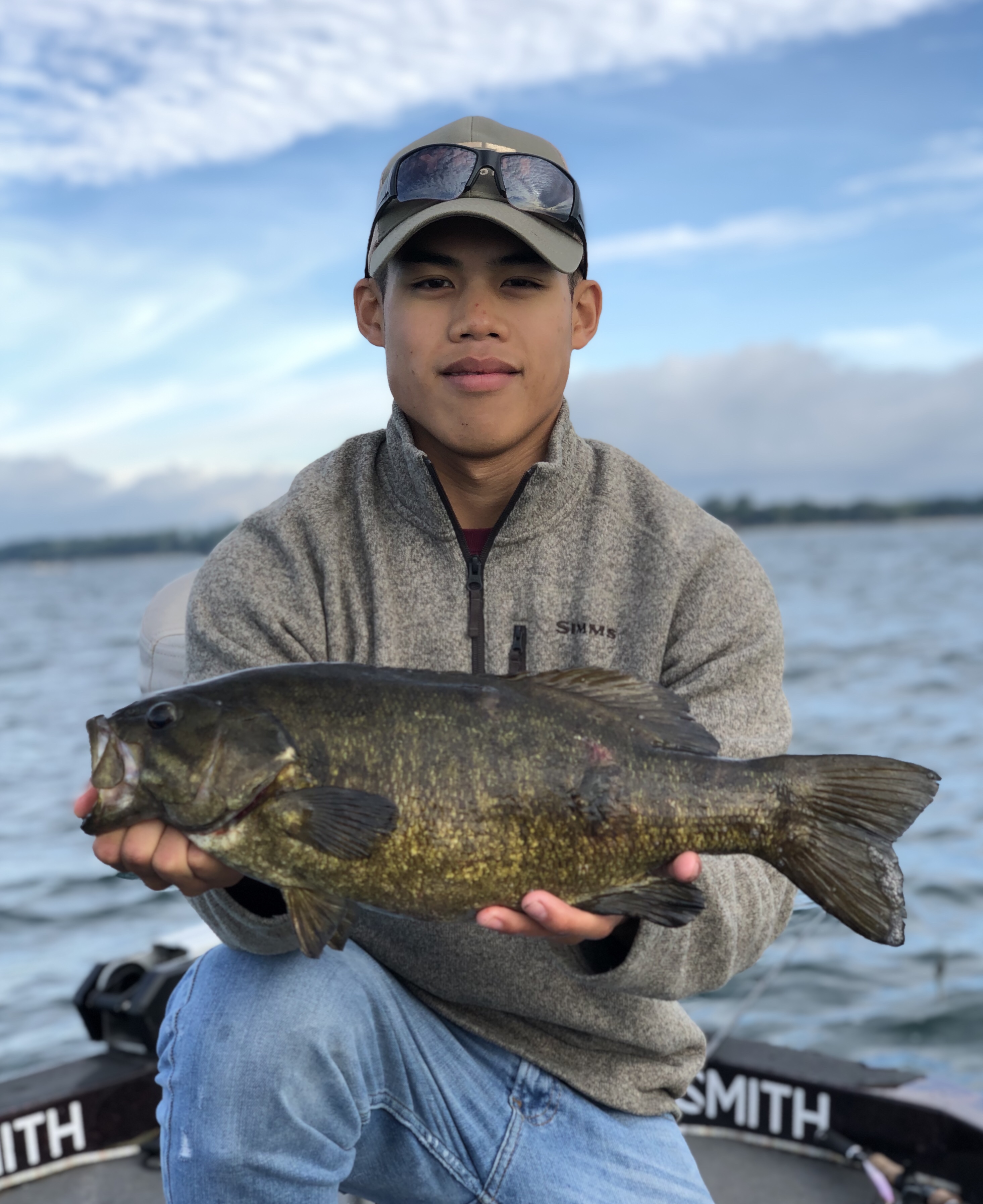 Lake Erie Smallmouth Caught on a Lipless
